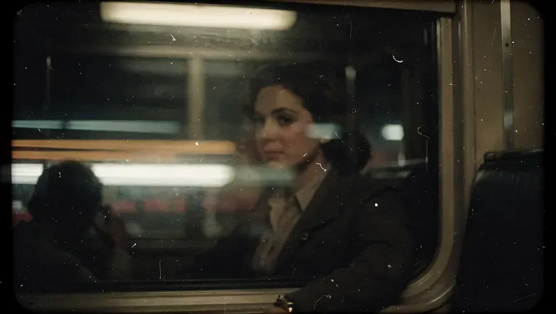 Vintage Analog Cinema Lost Film Frames