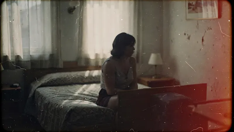 Vintage Analog Cinema Lost Film Frames