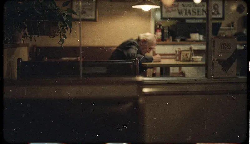 Vintage Analog Cinema Lost Film Frames