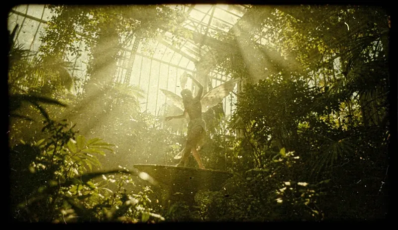 Vintage Lens Fantasy Real Film Scenes