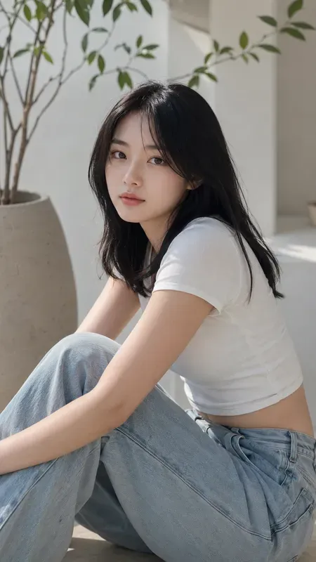 Clean Girl Aesthetic Portraits