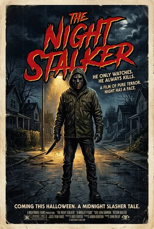 Retro 80s Horror Posters