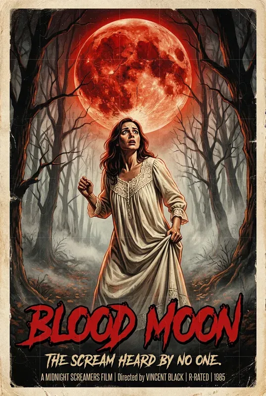 Retro 80s Horror Posters