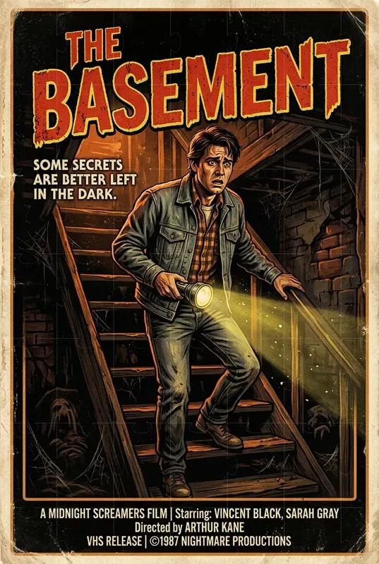 Retro 80s Horror Posters