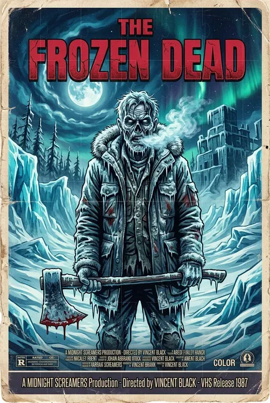 Retro 80s Horror Posters