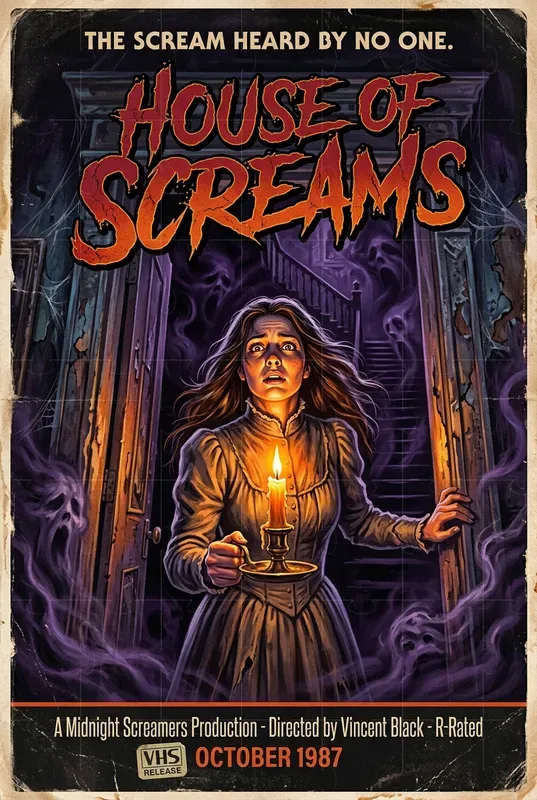 Retro 80s Horror Posters
