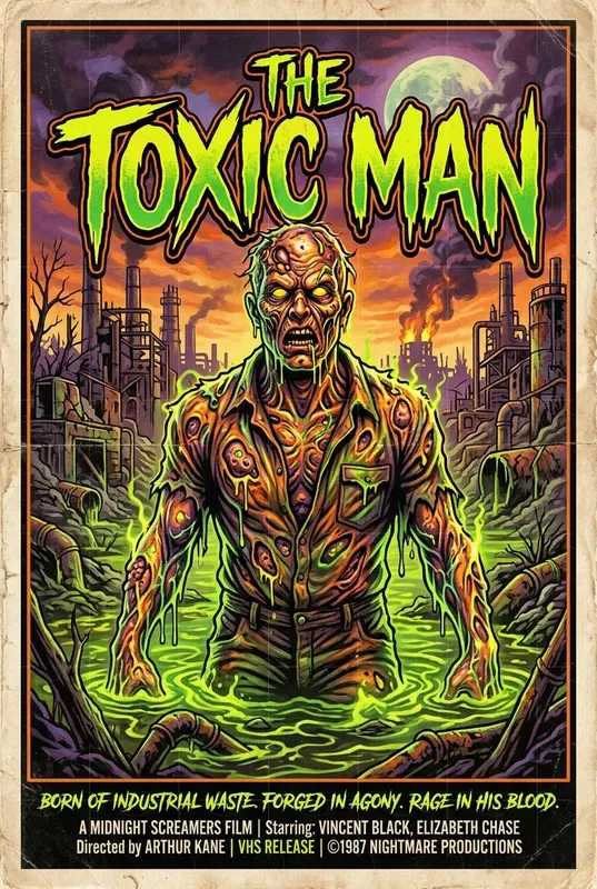 Retro 80s Horror Posters