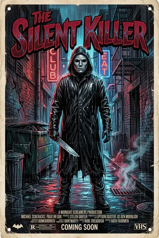 Retro 80s Horror Posters