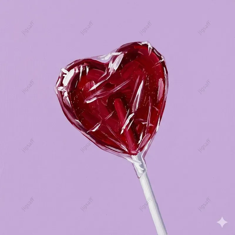 Lollipop Acrylic Pop Art Illustrations