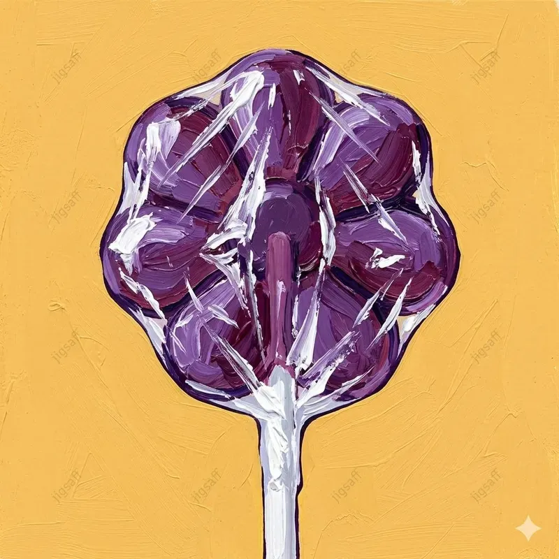 Lollipop Acrylic Pop Art Illustrations