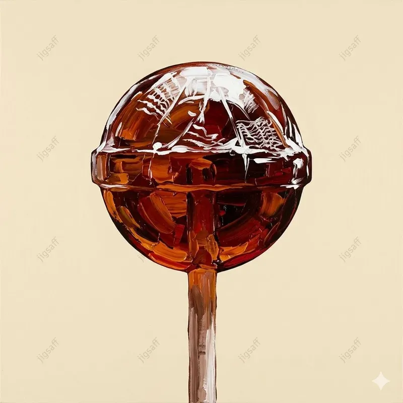 Lollipop Acrylic Pop Art Illustrations