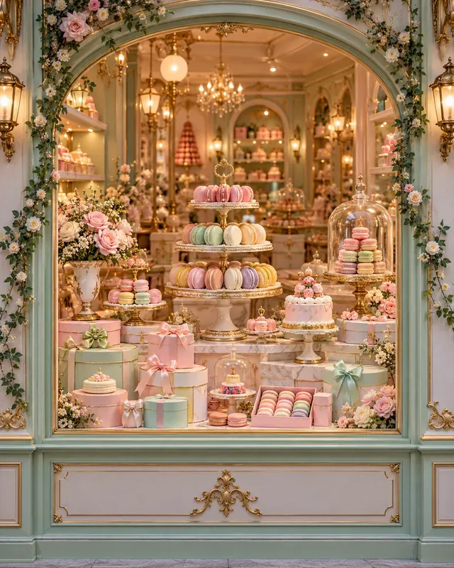 Bakery Window Dioramas