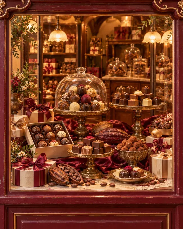 Bakery Window Dioramas