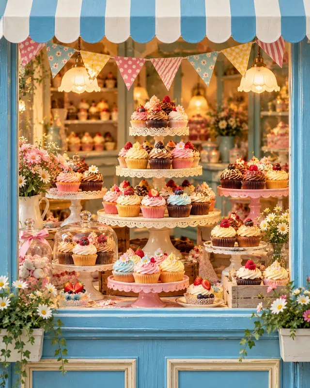 Bakery Window Dioramas