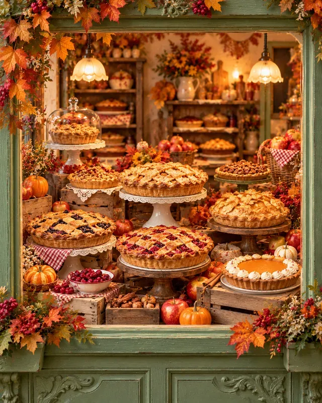Bakery Window Dioramas