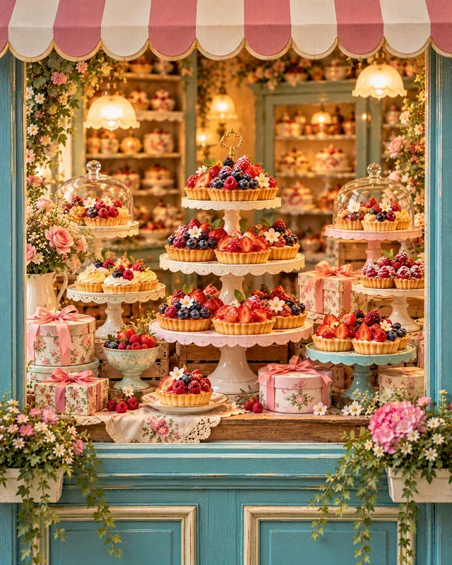 Bakery Window Dioramas