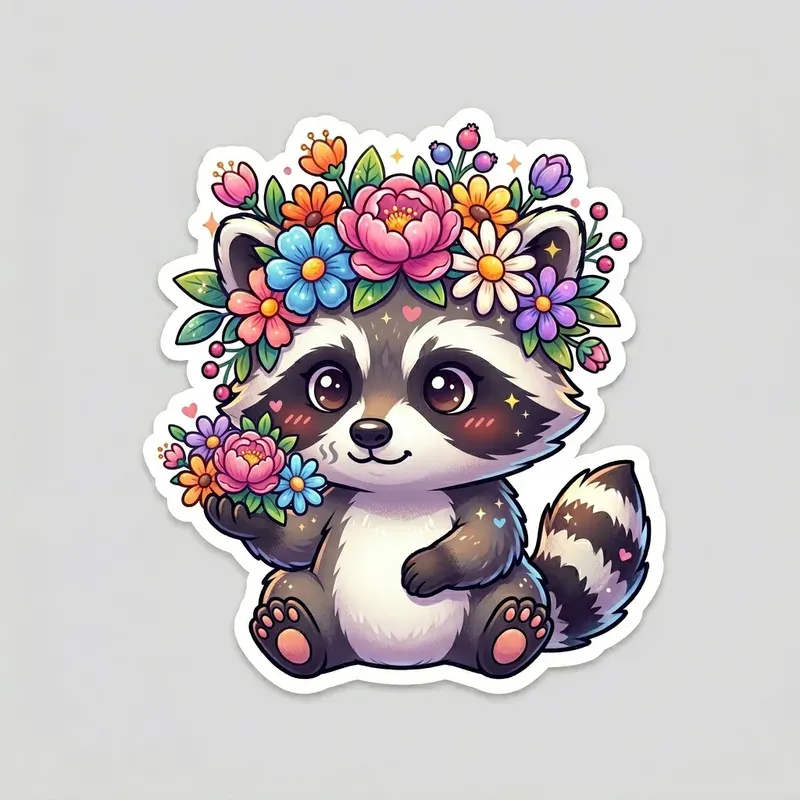 Vibrant Gradient 3d Vector Sticker Series