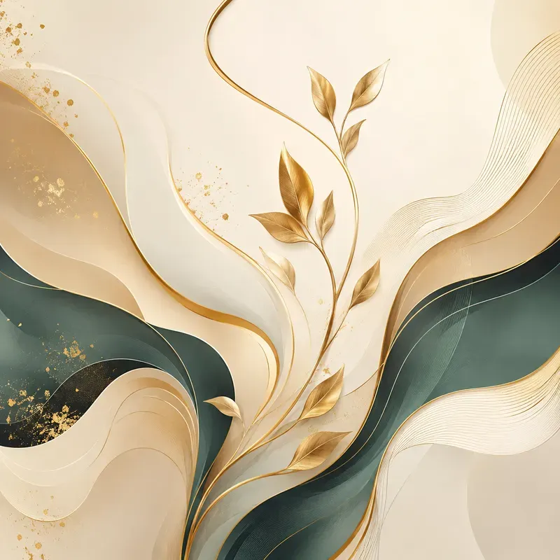 Flowing Abstract Elegance