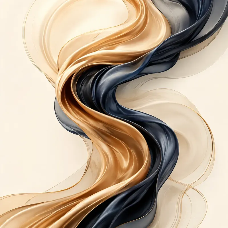 Flowing Abstract Elegance