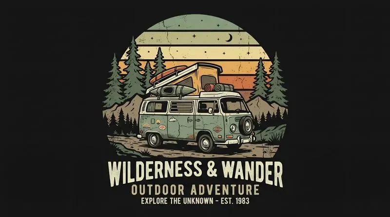 Vintage Distressed 80s Adventure Sunsets