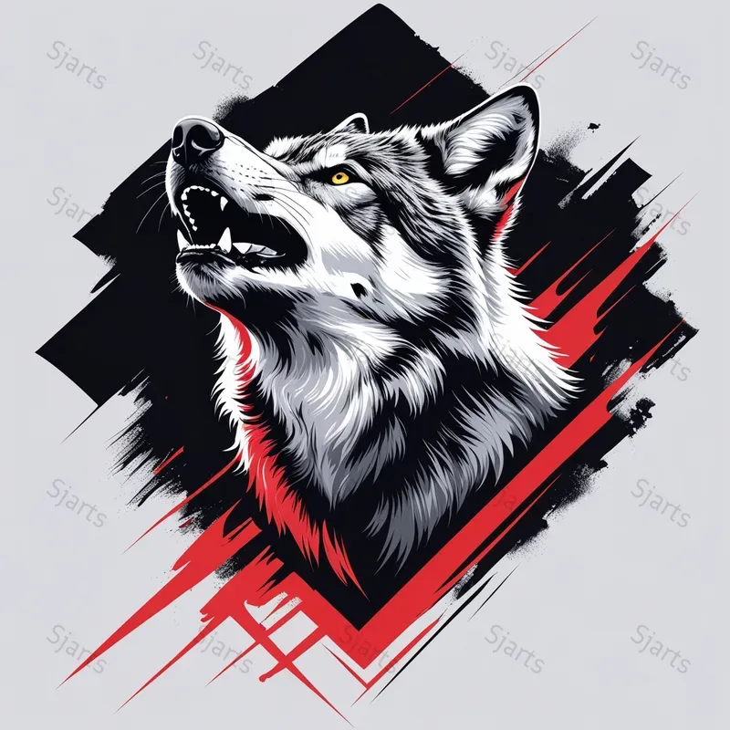 Striking Line Art Tshirt Graphics