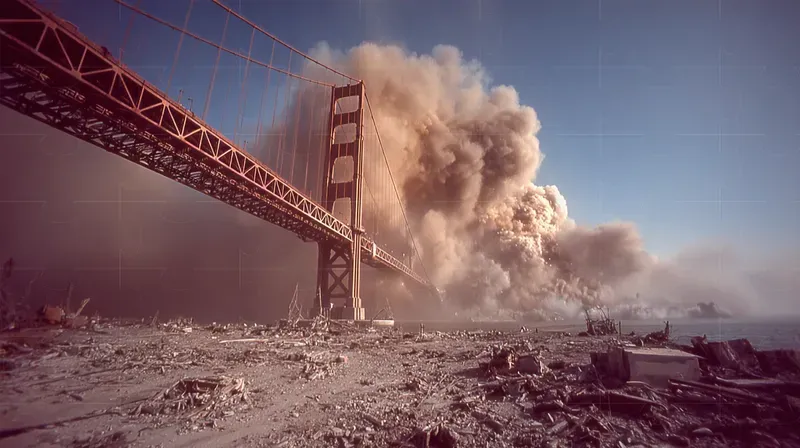 Post Apocalyptic War Torn Cinematic Shots