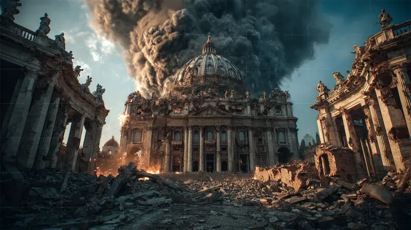 Post Apocalyptic War Torn Cinematic Shots