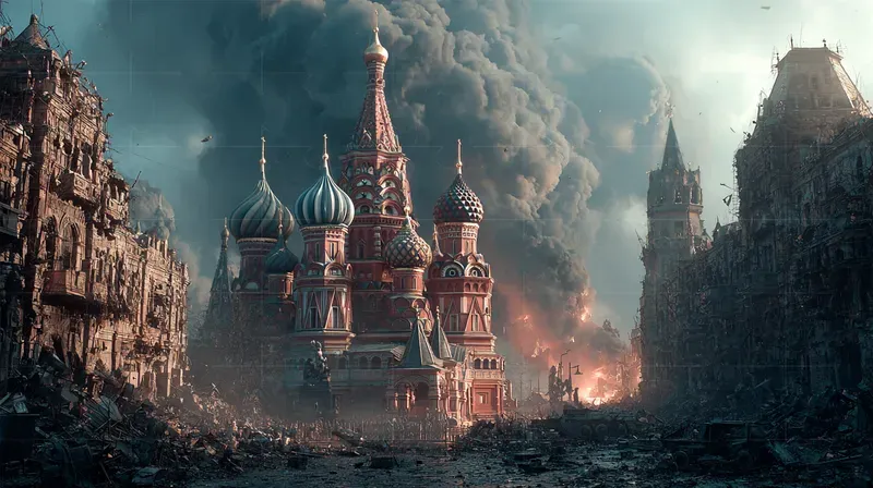 Post Apocalyptic War Torn Cinematic Shots