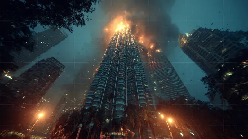 Post Apocalyptic War Torn Cinematic Shots