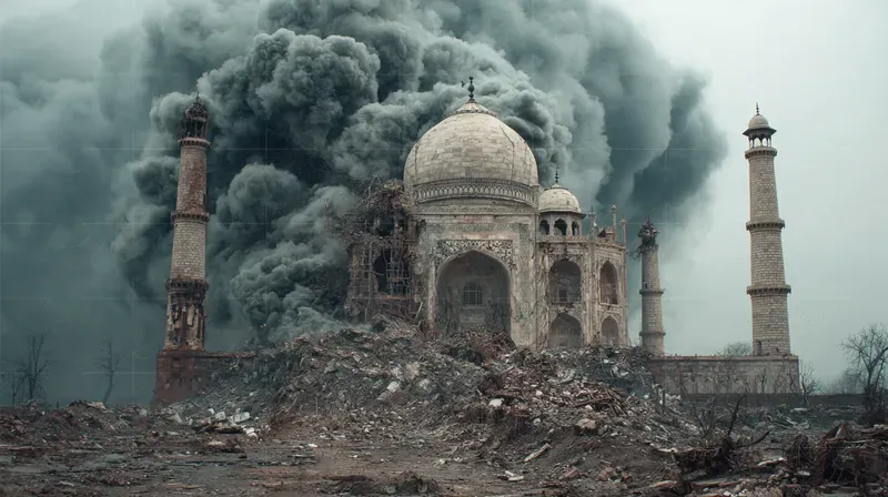 Post Apocalyptic War Torn Cinematic Shots