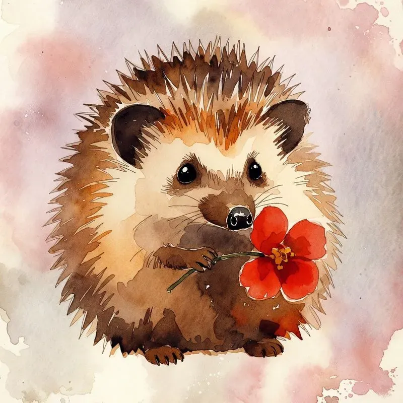 Vintage Soft Lofi Storybook Art