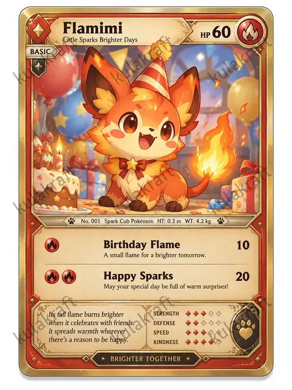 Pokémon Birthday Evolution Cards