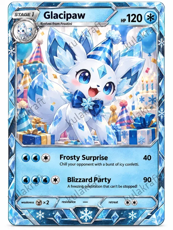Pokémon Birthday Evolution Cards