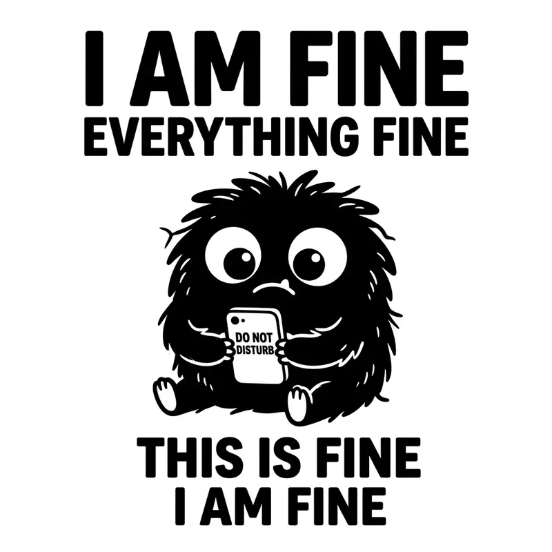 Funny Grumpy Monster Quote Designs
