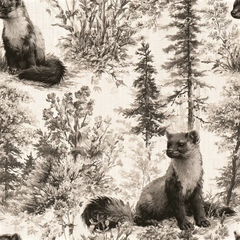 Seasonal Woodland Wildlife Backing Papers