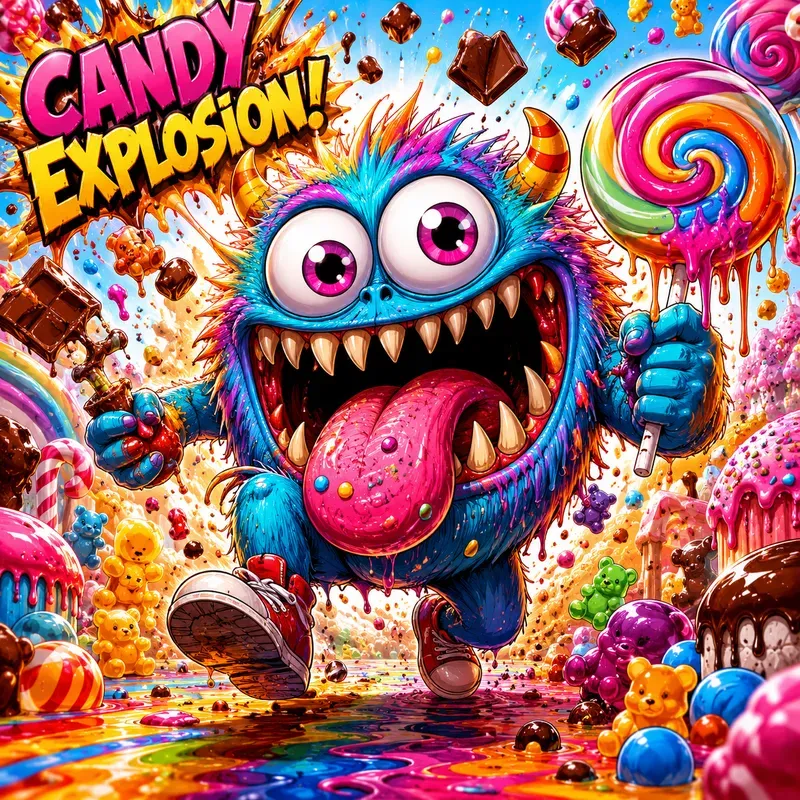 Graffiti Cartoon Monsters