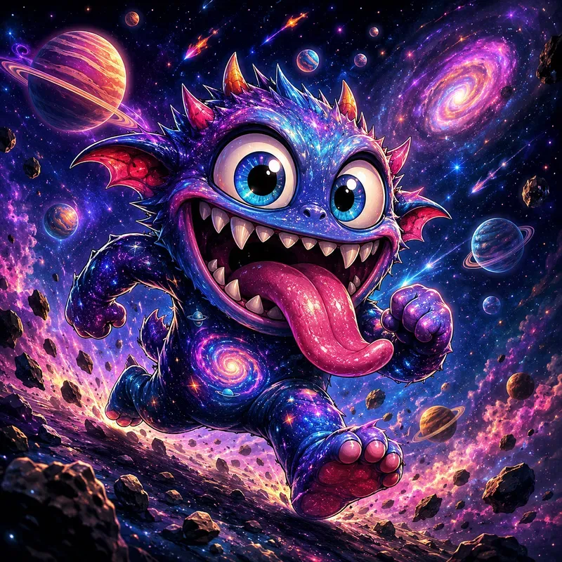 Graffiti Cartoon Monsters