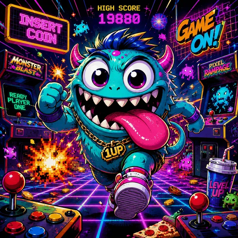Graffiti Cartoon Monsters