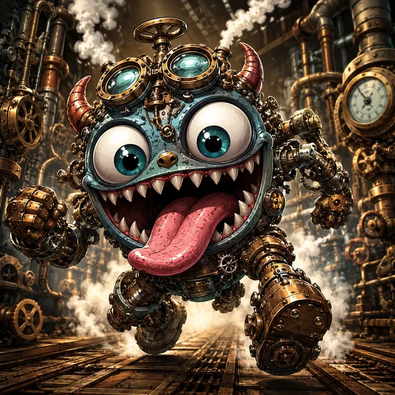 Graffiti Cartoon Monsters