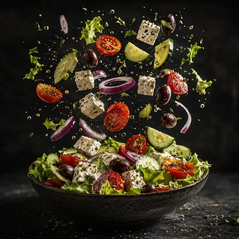 Floating Food Photo Generator