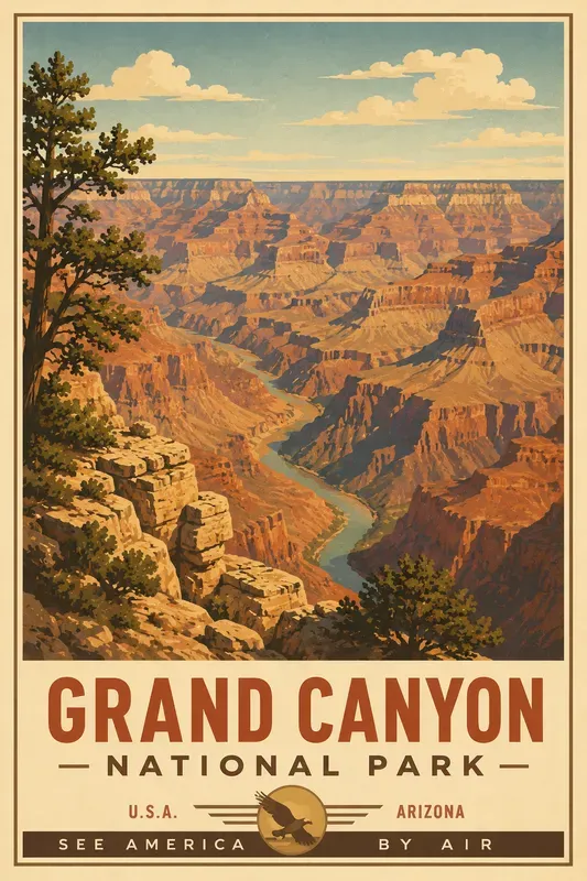 Midcentury National Parks Posters