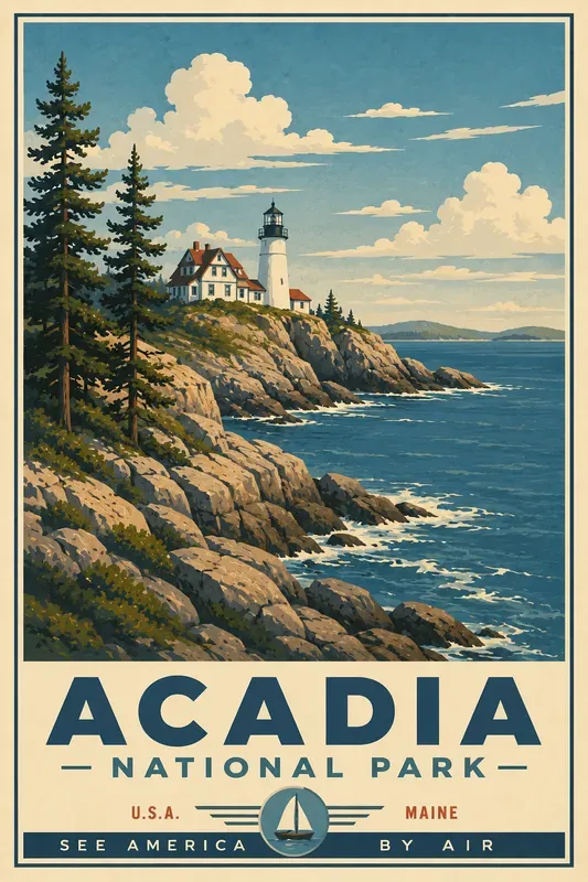 Midcentury National Parks Posters