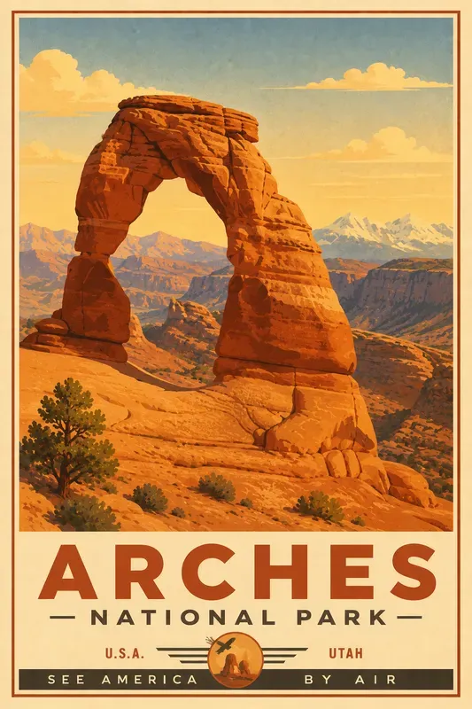 Midcentury National Parks Posters