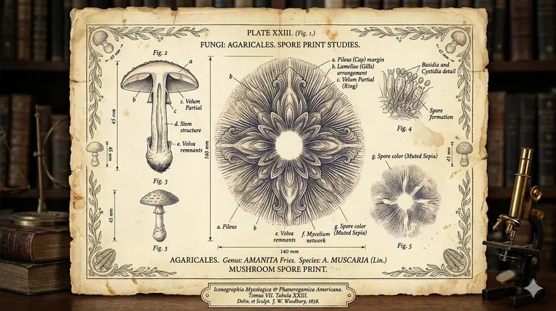 Antique Scientific Specimen Plates