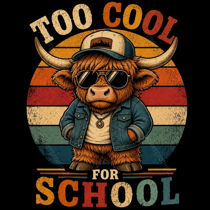 Retro Vintage Mascot Tshirts