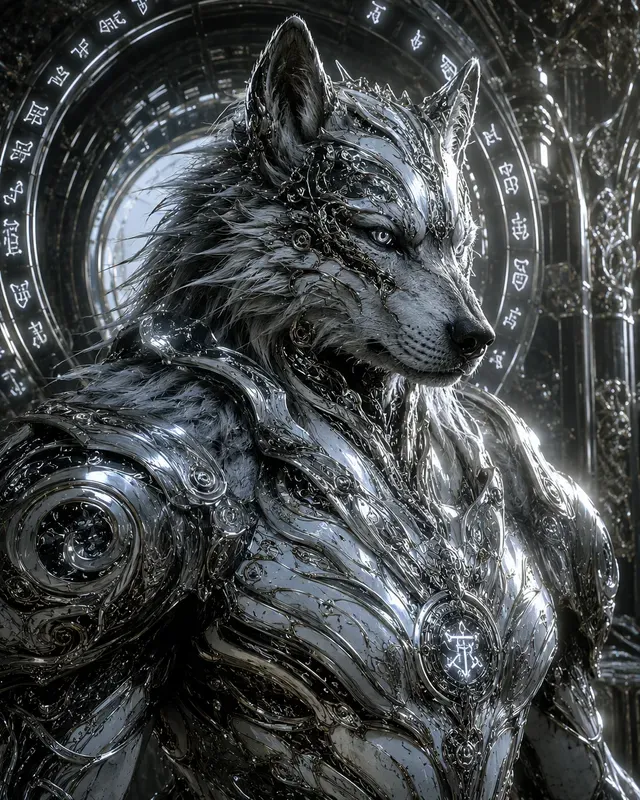 Cinematic Biomechanical Animal Deities