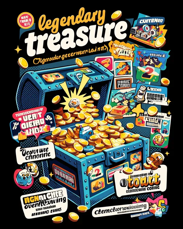 Retro Arcade Game Reward Posters