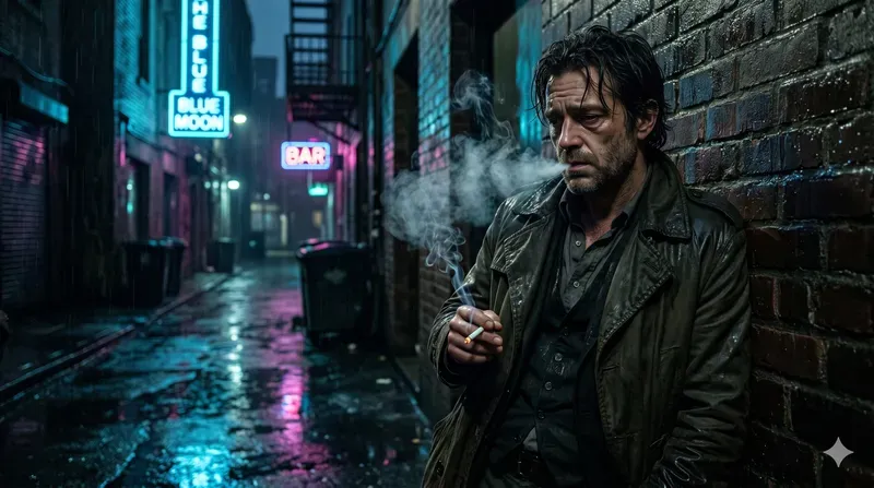 Cinematic Melancholy Smokers