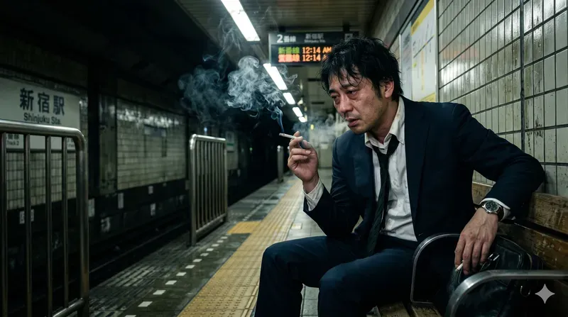 Cinematic Melancholy Smokers