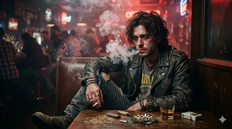 Cinematic Melancholy Smokers